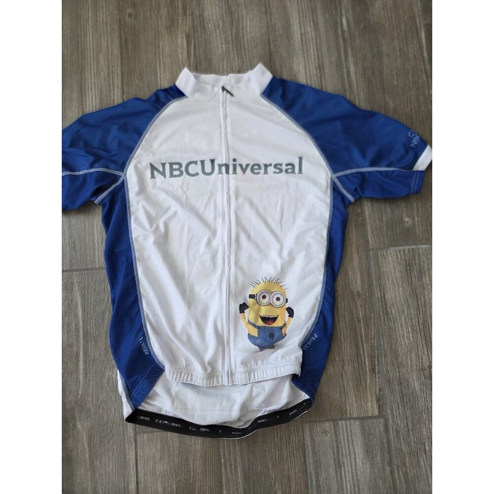 Primal NBC Universal Cycling Jersey Mens XL Full Zip. EUC